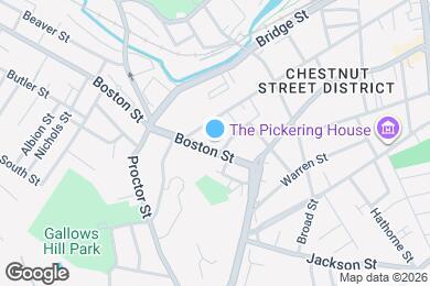 Map image of the property - 22 Boston St