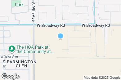 Map image of the property - 9715 W Parkway Dr