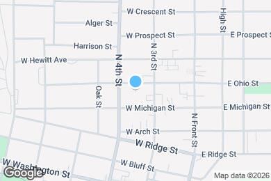 Map image of the property - 229 W Ohio St