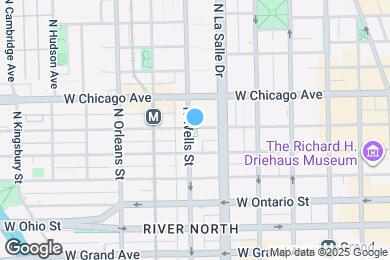 Map image of the property - 185 W Superior St