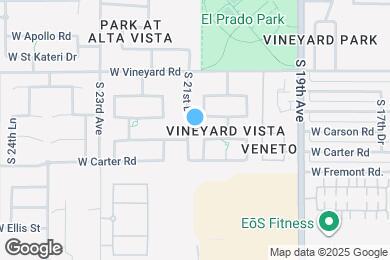 Map image of the property - 7005 S 21st Dr