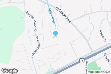 Map image of the property - 7045 Branch Crossing Way