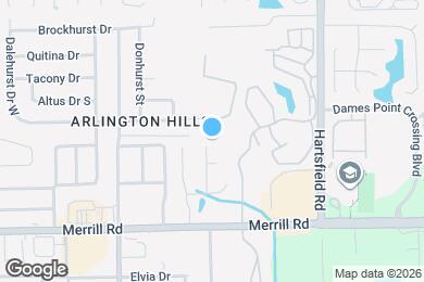 Map image of the property - 2891 Sandy Beach Ln