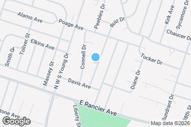 Map image of the property - 1207 Ruiz Dr