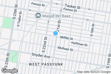 Map image of the property - 2100 Mifflin St