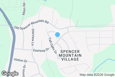 Map image of the property - 1536 Eastway Dr