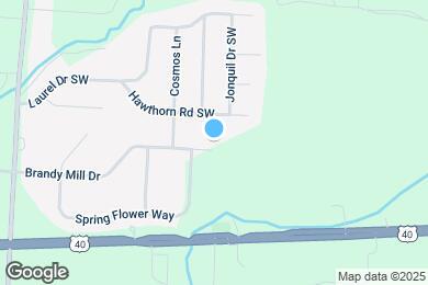 Map image of the property - 191 Brandy Mill Dr