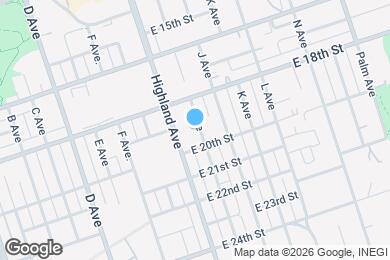 Map image of the property - 1910 I Ave