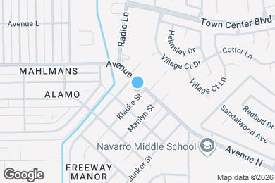 Map image of the property - 1602 Klauke St