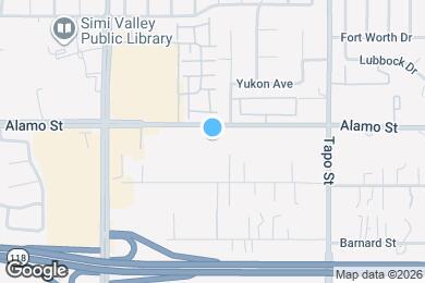 Map image of the property - 4120 Alamo St