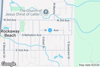 Map image of the property - 1301 Nehalem Ave