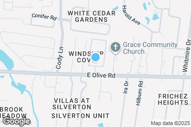 Map image of the property - Briarwood Rental Homes