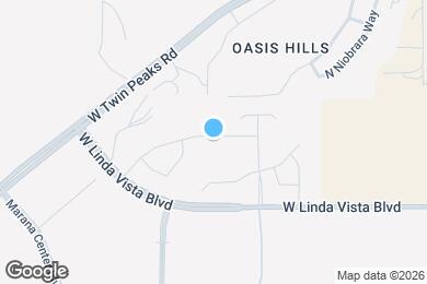 Map image of the property - 6191 W Calle Bilboa