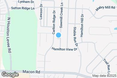 Map image of the property - 1413 Sawmill Creek Ln