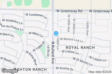 Map image of the property - 15034 N 146th Ln