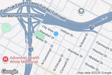Map image of the property - 2025 Sheridan St