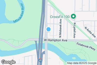 Map image of the property - 4838 N Port Washington Rd