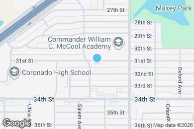 Map image of the property - 4425 31st St