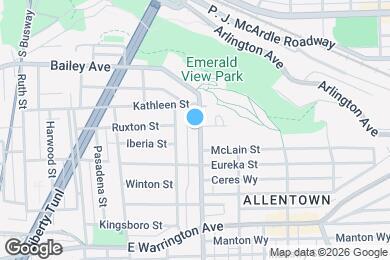 Map image of the property - 30 Beltzhoover Ave