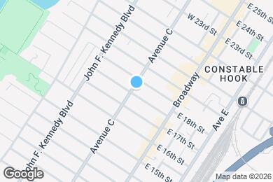 Map image of the property - 418 Avenue C