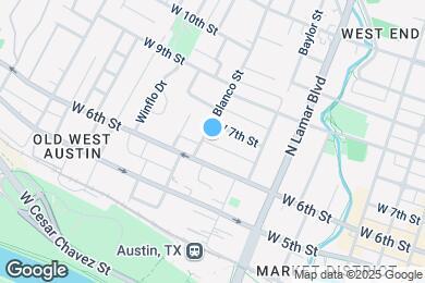 Map image of the property - 609 Blanco St