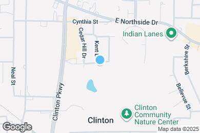 Map image of the property - 400 Oakhill Cir
