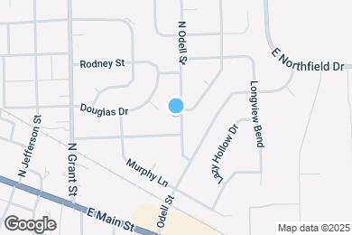 Map image of the property - 334 N Odell St