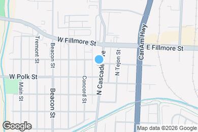 Map image of the property - 2824 N Cascade Ave