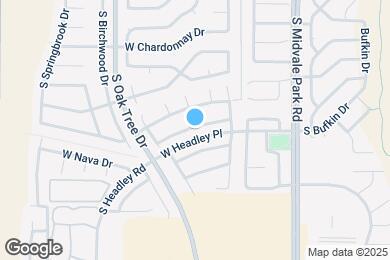 Map image of the property - 1755 W Rue De La Montagne