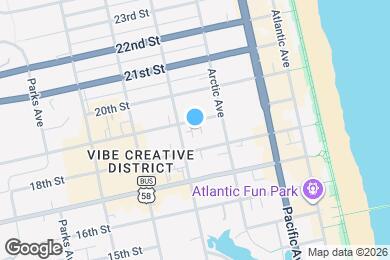 Map image of the property - Renovated 2 bedroom/1 bath units in the VIBE!