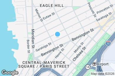 Map image of the property - 126 Saratoga St