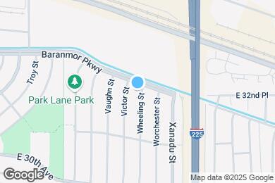 Map image of the property - 3189 Wheeling St