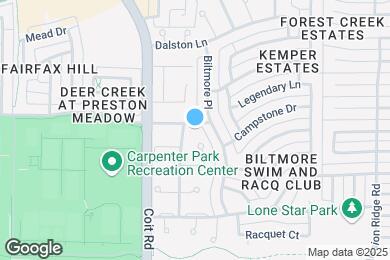 Map image of the property - 3804 Denham Way