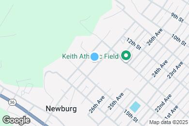 Map image of the property - 2807 14th St