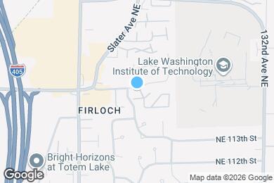 Map image of the property - 12717 NE 116th St