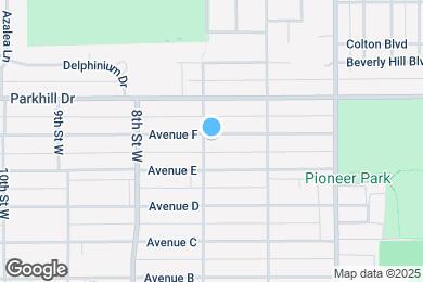 Map image of the property - 644 Avenue F