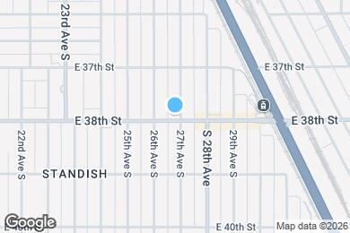 Map image of the property - 3756 27th Ave S