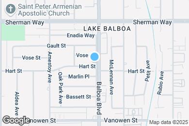 Map image of the property - 16901 Hart St