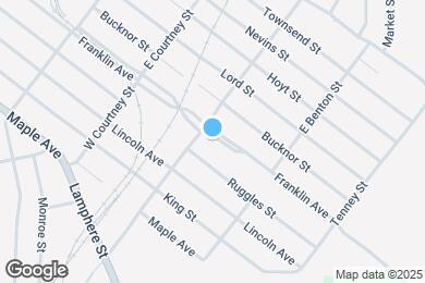 Map image of the property - 305 Franklin Ave