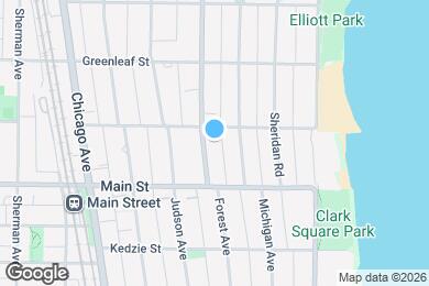 Map image of the property - 935 Forest Ave