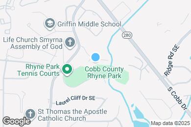 Map image of the property - 1163 Rhyne Chase
