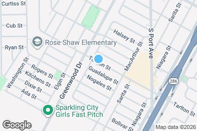 Map image of the property - 2621 Tarlton St