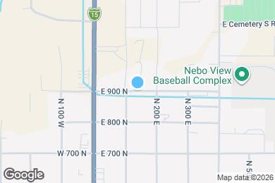 Map image of the property - 134 E 900 N