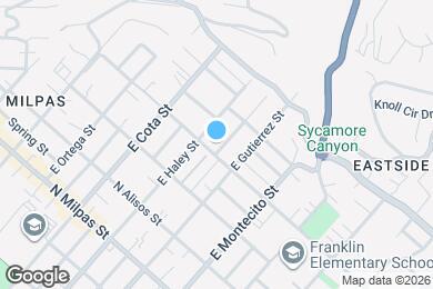 Map image of the property - 1205 Blanchard St