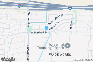 Map image of the property - 16151 W Latham St
