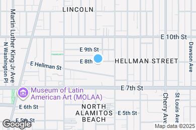 Map image of the property - 1436 E 8th St