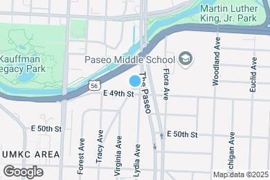 Map image of the property - 1410 E 49th St