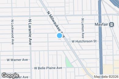 Map image of the property - 5026 W Hutchinson St