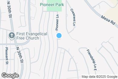 Map image of the property - 917 Pioneer Ln