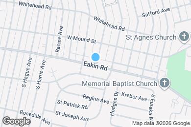 Map image of the property - 2654 Eakin Rd